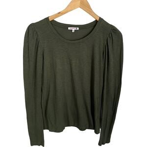 Sundry Olive Green Puffy long Sleeve Size 0